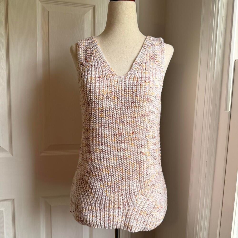 Preppy Academia Loft Sweater Tank Size M